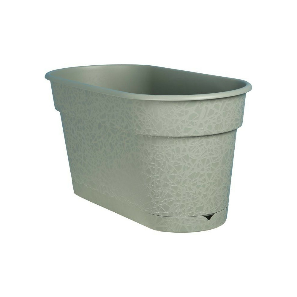 Jardinière - riviera - terea - l 60 cm - vert argile
