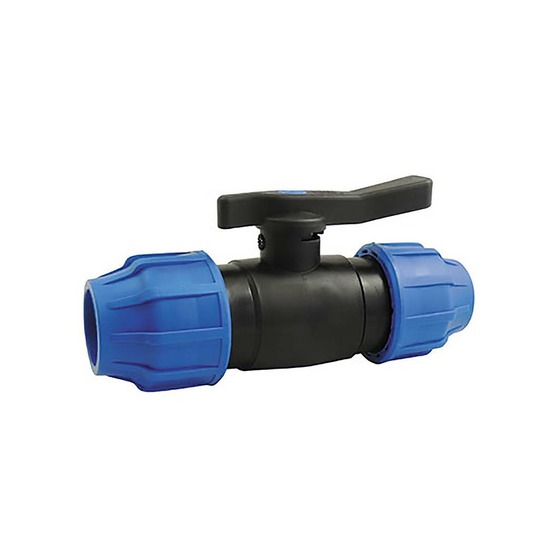 Vanne à compression antigel basses températures (-15°) pour tubes pe / ppr - 63m