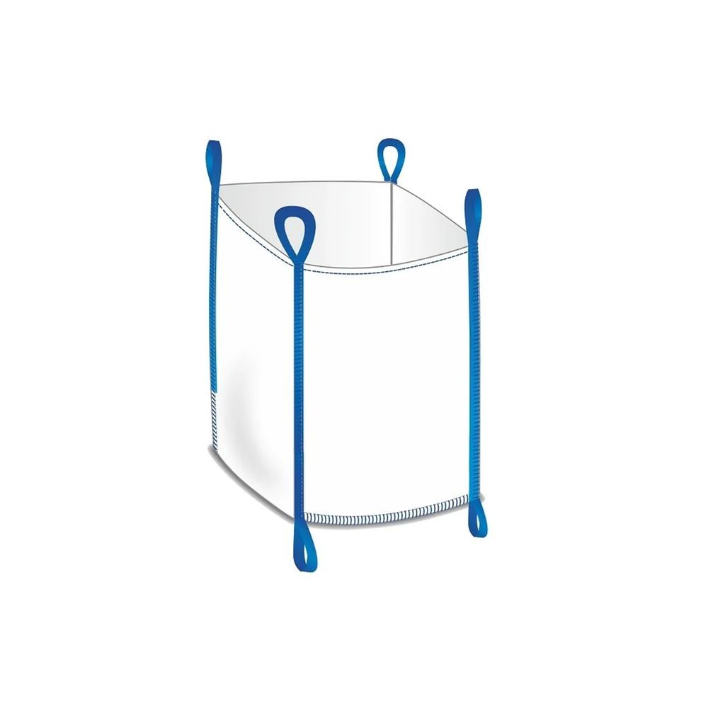 Big bag 1000 kg, ouvert 90 x 90 x 90 cm, 2 anses, sac à gravats