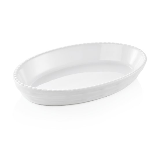 Moule a pâtisserie en porcelaine blanc l 240 mm l 140 mm h 45 mm - was germany