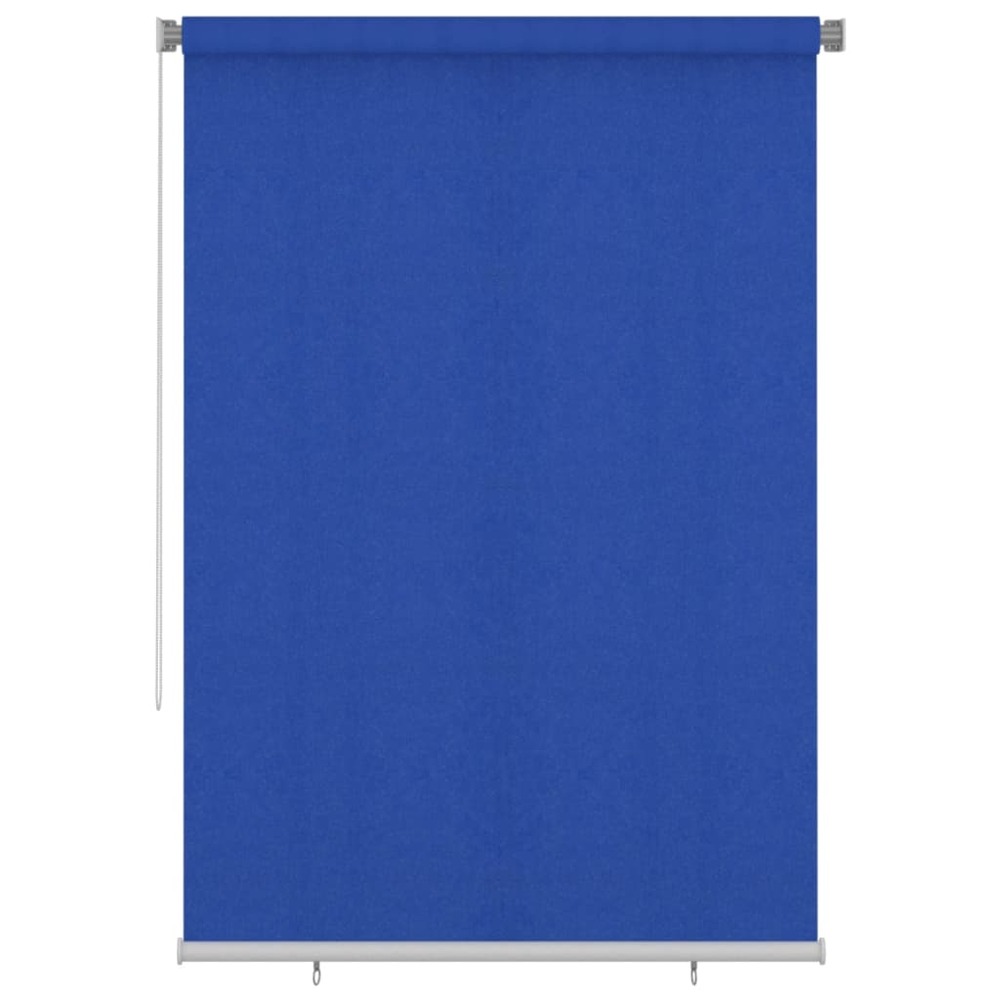 Store roulant d'extérieur 160x230 cm bleu pehd