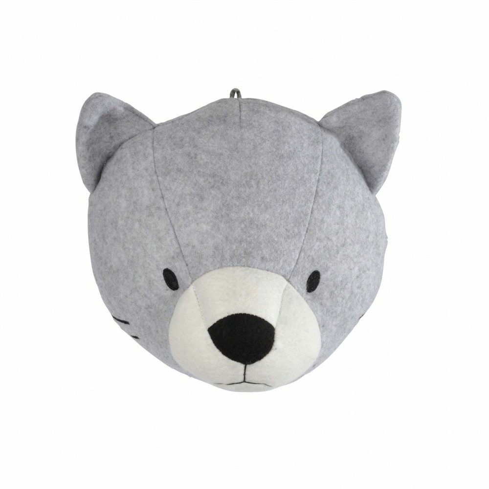 Coussin peluche chat