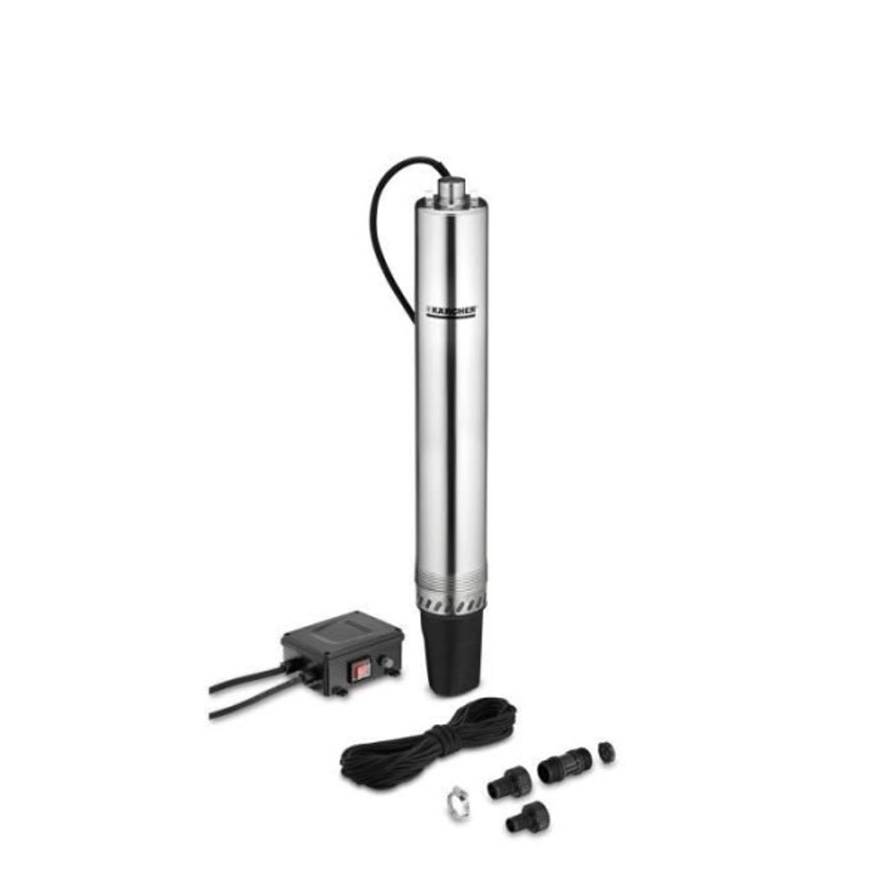 Pompe a eau immergée bp 6 deep well - karcher - 1000 w - 5,5 bars - 5000 l/h