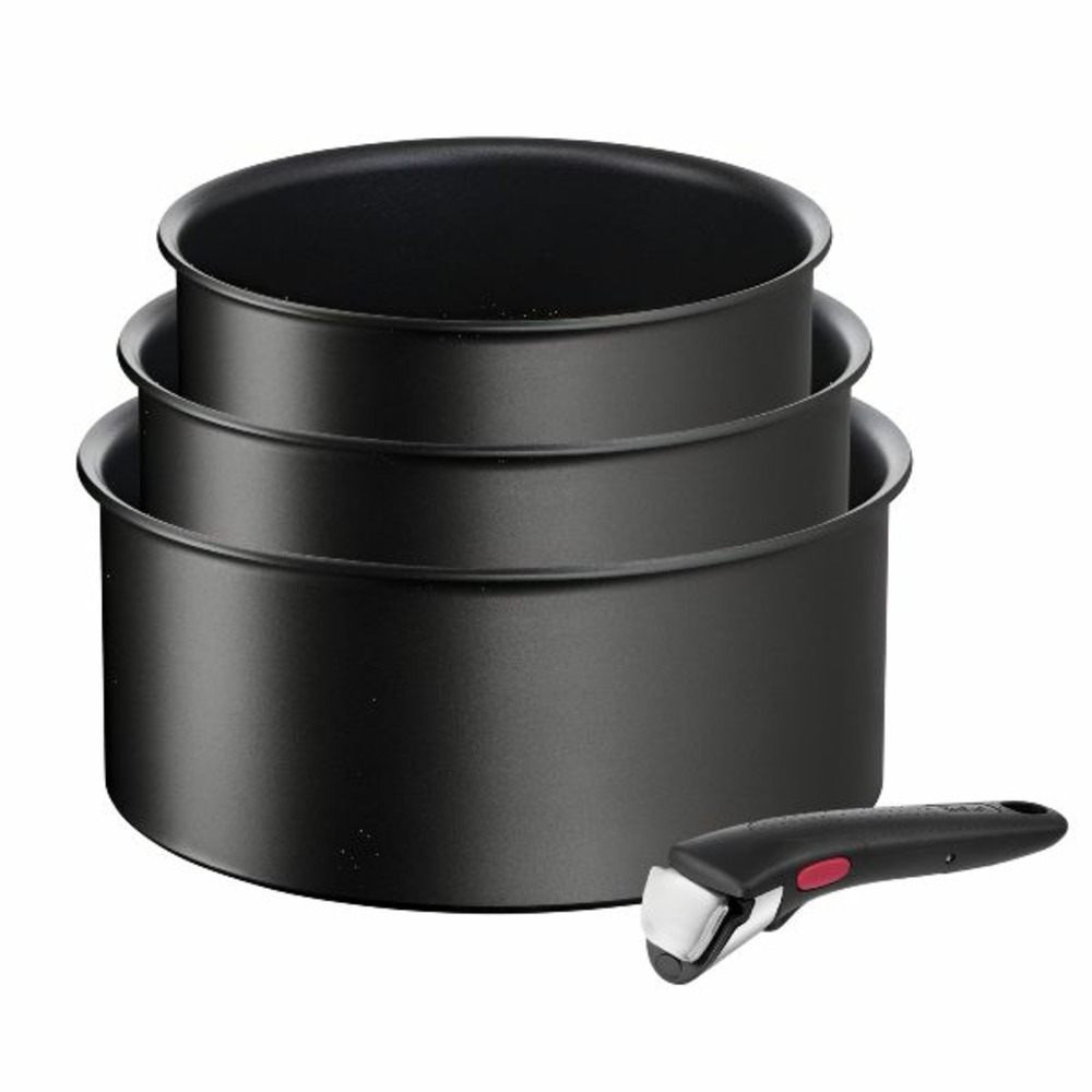 Série de 3 casseroles aluminium 16/18/20cm + 1 poignée noir - l3979202