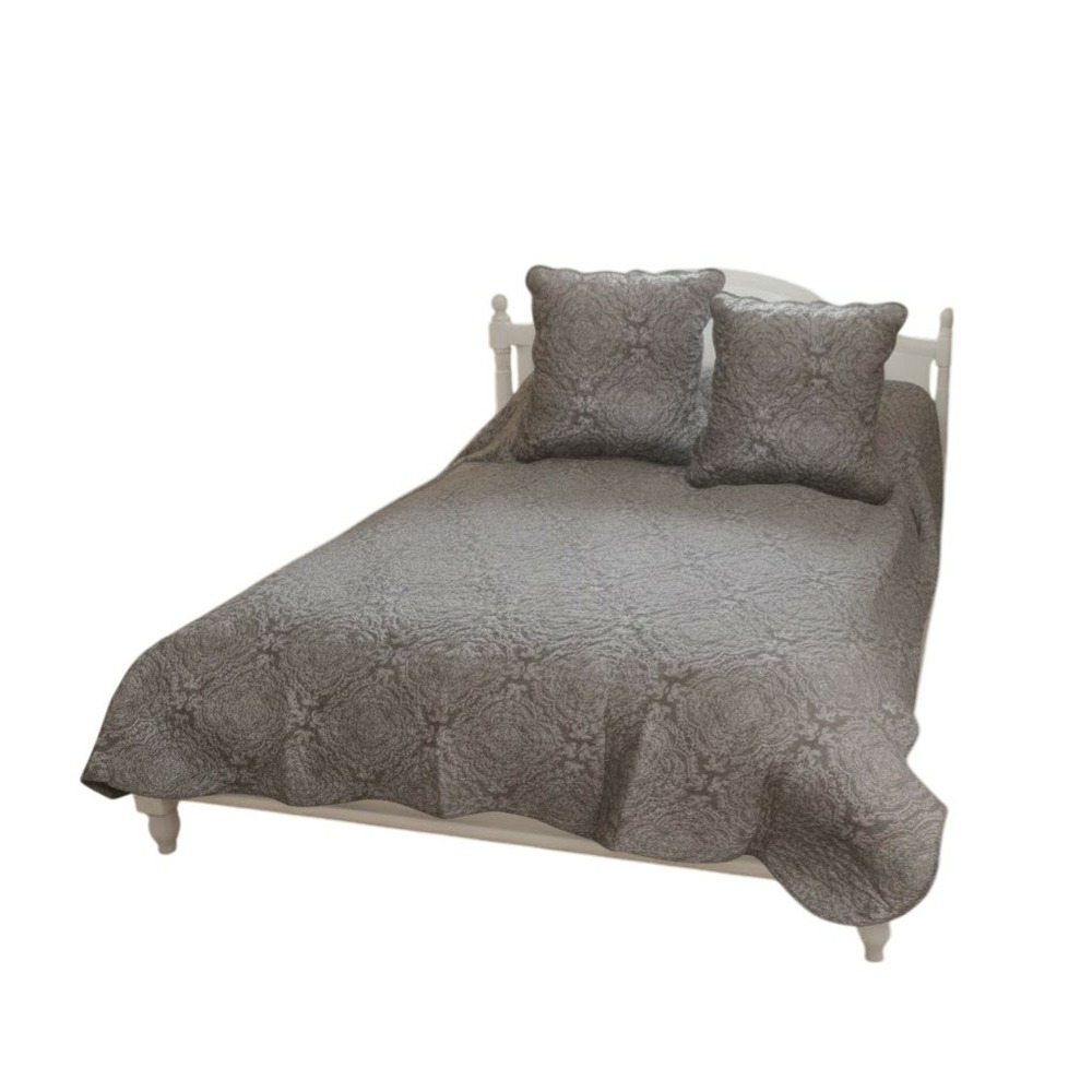 Couvre lit + taies arabesque