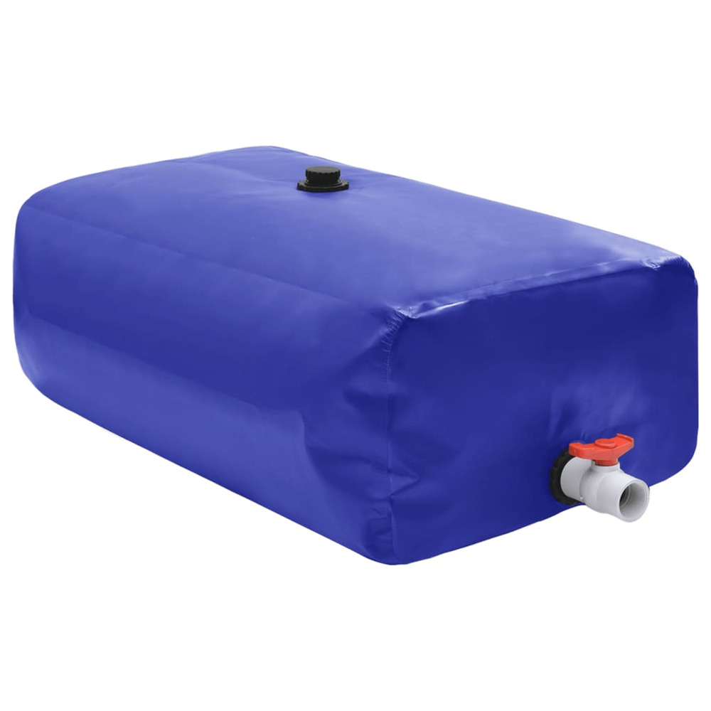 Réservoir d'eau avec robinet pliable 500 l pvc