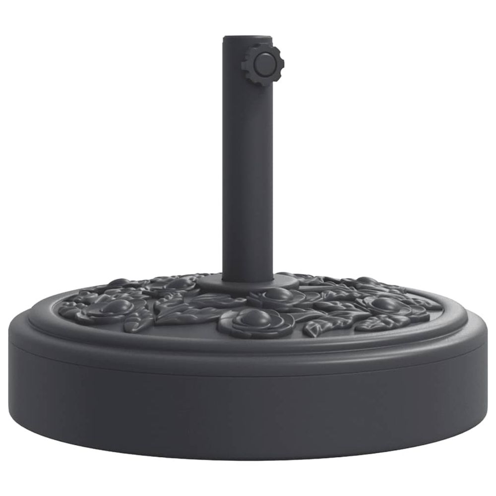 Base de parasol pour mâts ø38 / 48 mm 25 kg rond