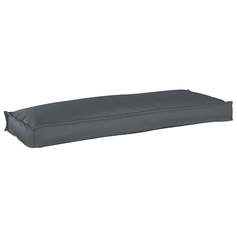 Coussin anthracite 110 x 40 x 8 cm tissu oxford