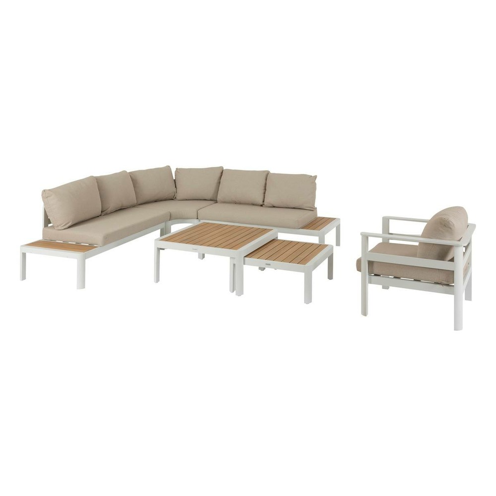 Salon d'angle de jardin 