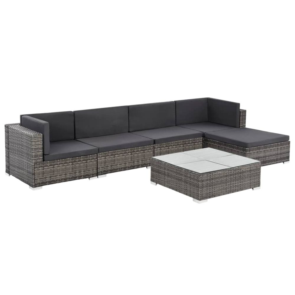 VIDAXL SALON DE JARDIN 6 21-(917566)