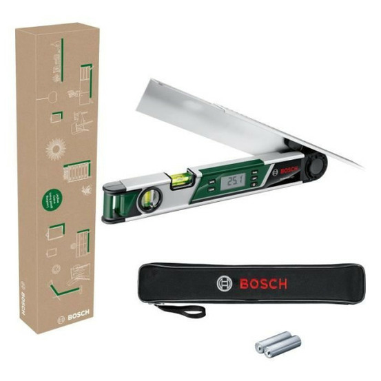 Mesureur d'angle universalangle de bosch (mesure et transfert précis d'angles jusqu'a 220°, avec fonction de calcul intégrée