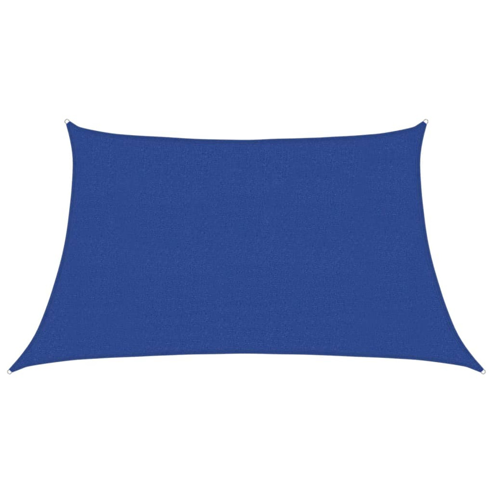 Voile d'ombrage 160 g/m² bleu 3/4x2 m pehd