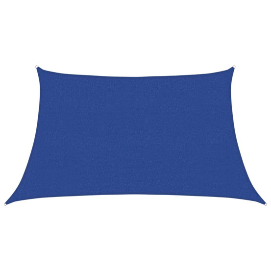 Voile d'ombrage 160 g/m² bleu 3/4x2 m pehd