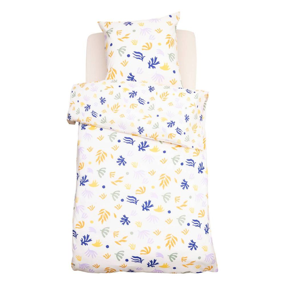 Parure de lit imprimée billie 140x200 motif organique