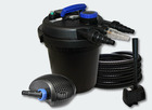 Kit filtration bassin pression 6000l 11 watts uvc 20 watts pompe tuyau fontaine