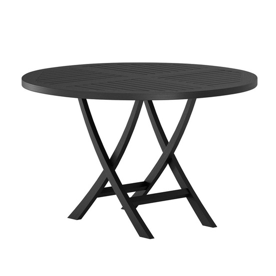 Table de jardin ronde
