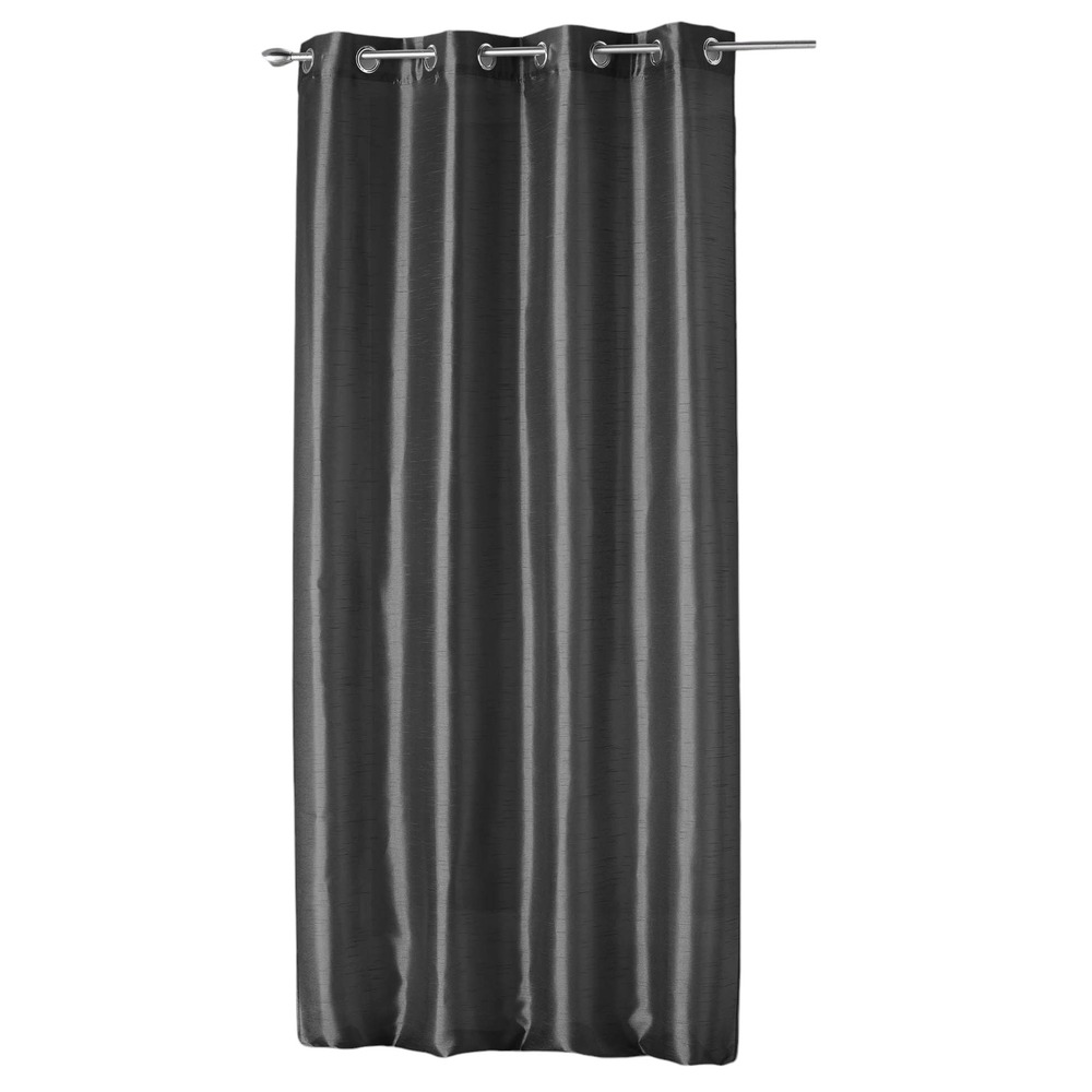 Rideau a oeillets tissu shantung shana