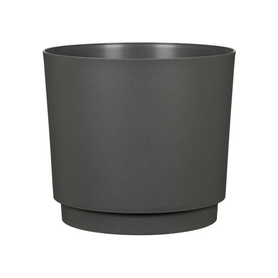 Pot de fleurs rond - deroma - 236 - 13 l - ø 29 cm - noir