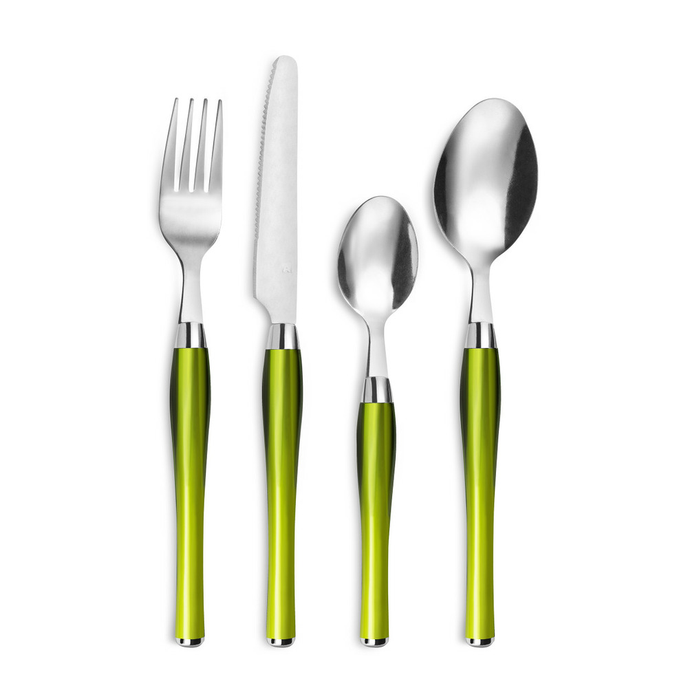 Purity - panier fil 24 pièces vert