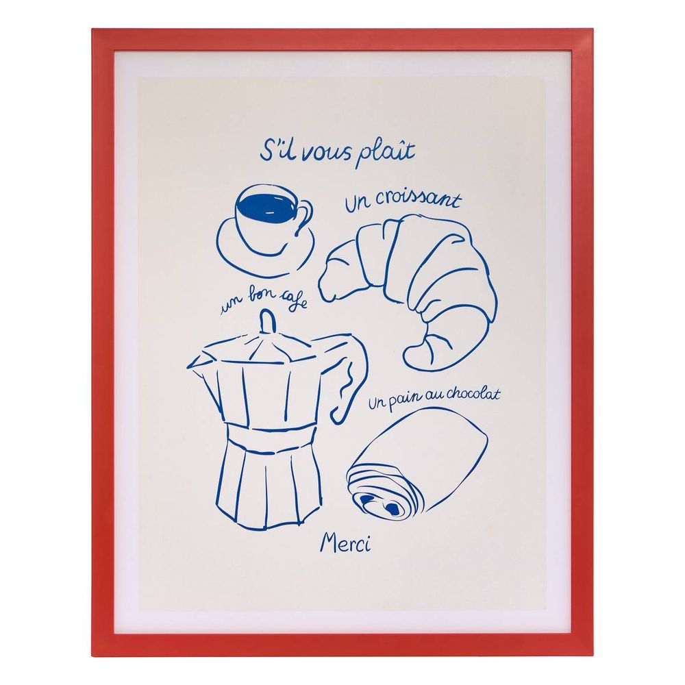 Affiche encadrée fra 40x50cm