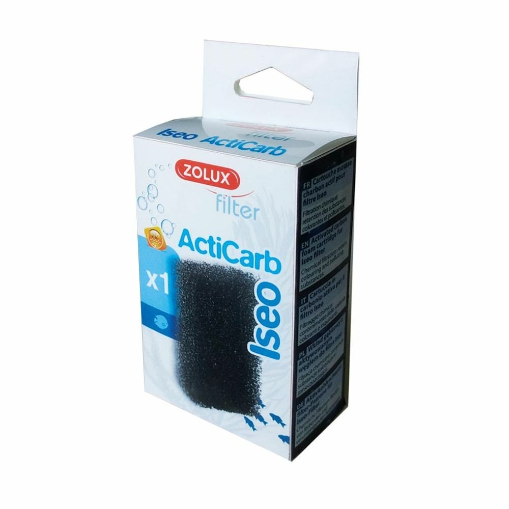 Cartouche mousse charbonnée iseo acticarb