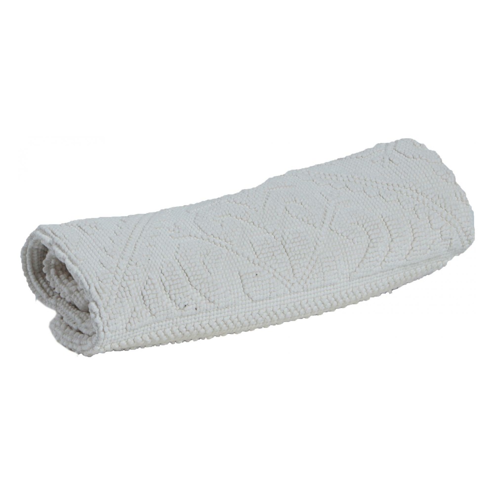 Tapis de bain enzo ciment 54 x 64 cm