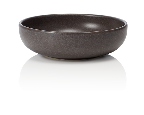 Lot de 6 bols en grès 0,35 l gris pierre h 50 mm ø 160 mm - was germany