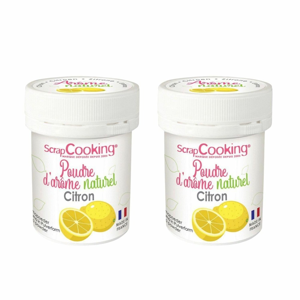 Arôme alimentaire naturel en poudre 30 g - citron