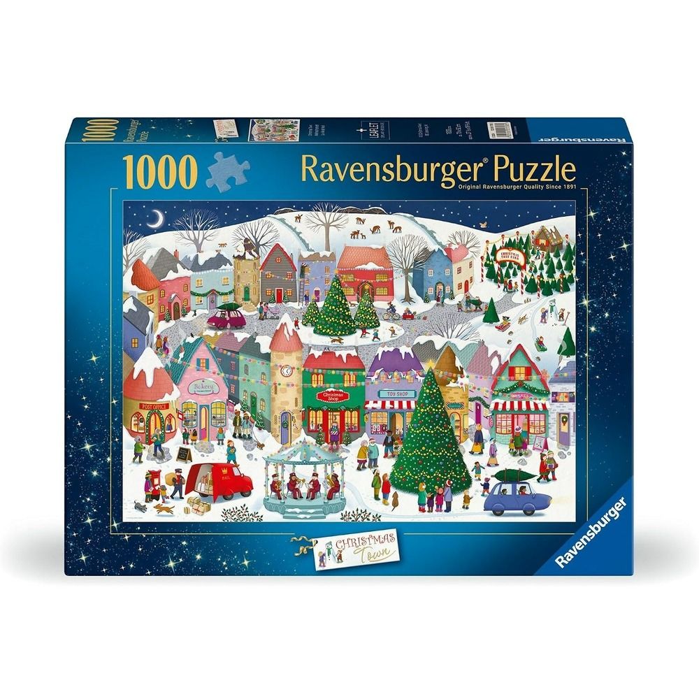 Puzzle la ville de noël 1000 pcs