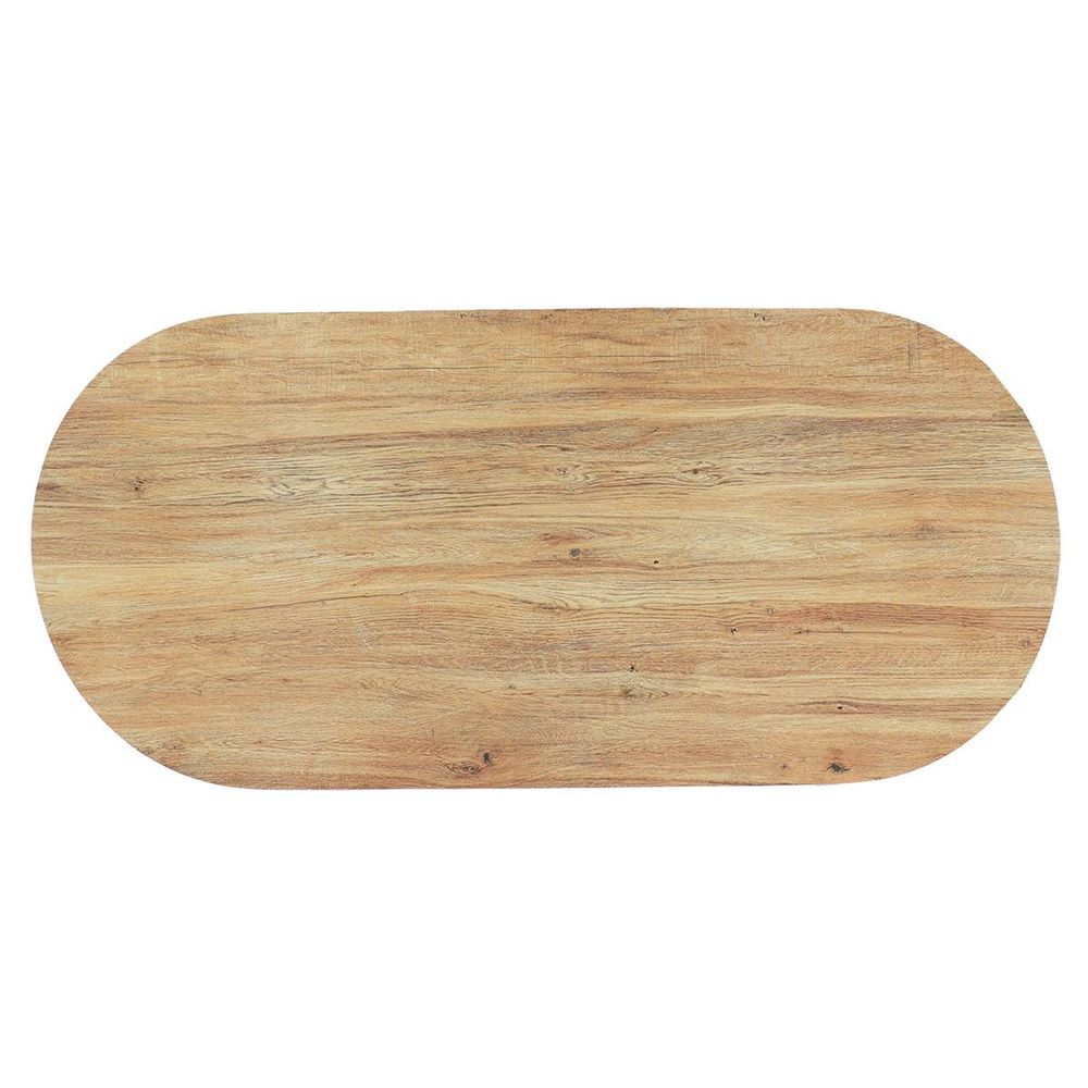 Tapis de bain ovale absorbant souple 45 x 100 cm décor ramatuelle