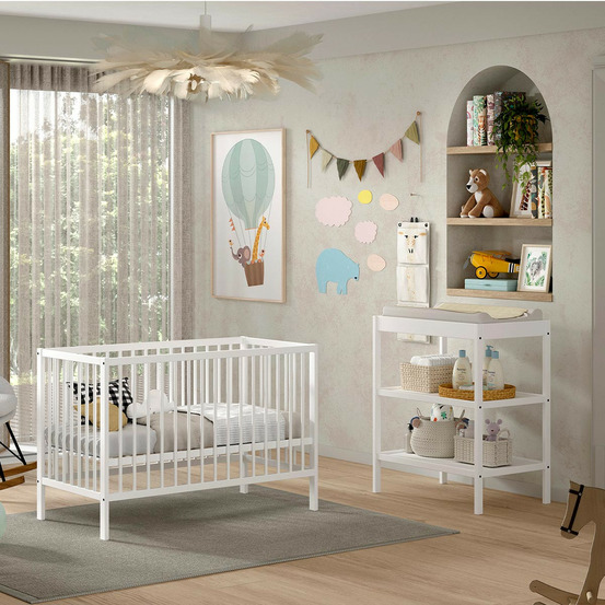 Pack - lit bébé & table à langer