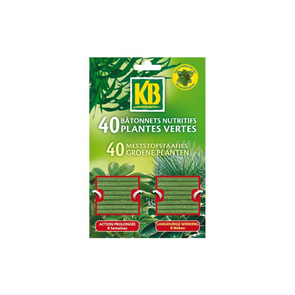 Batonnets plantes vertes kb x40 /nc kb - bpv