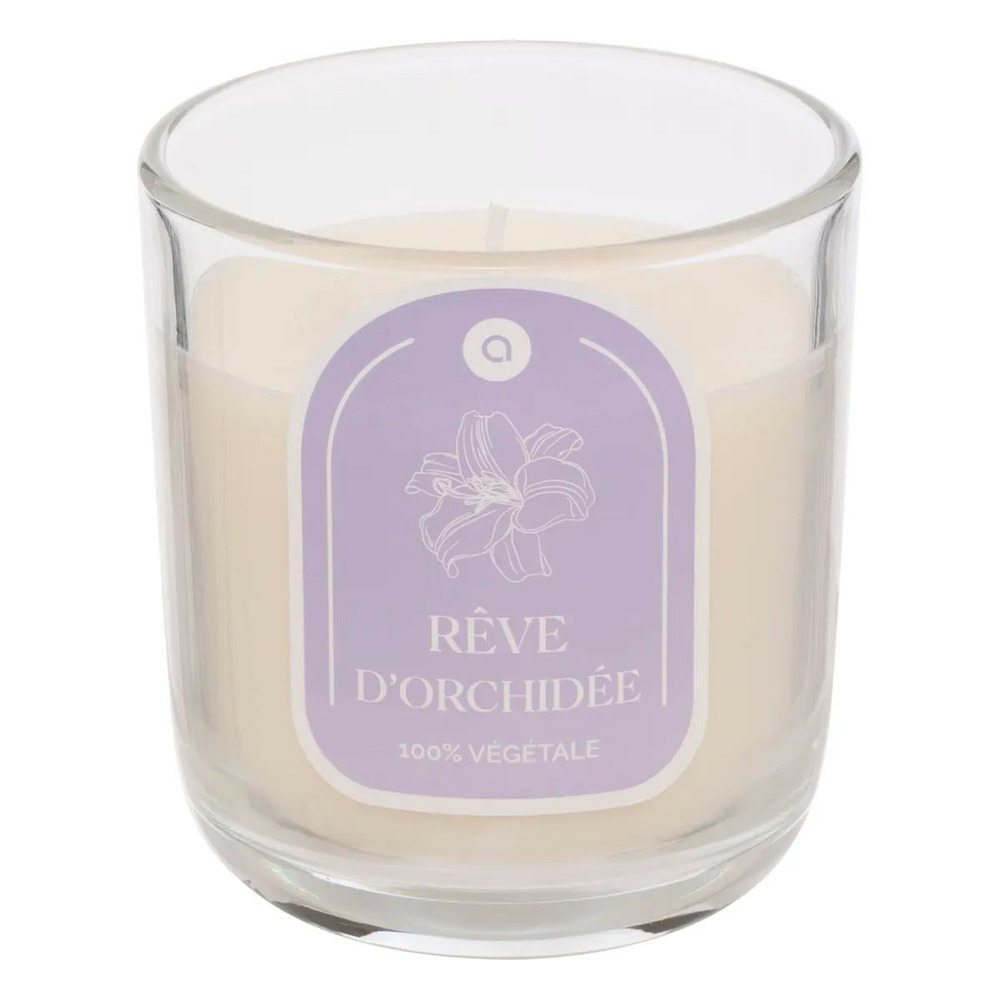 Bougie parfumée en verre 