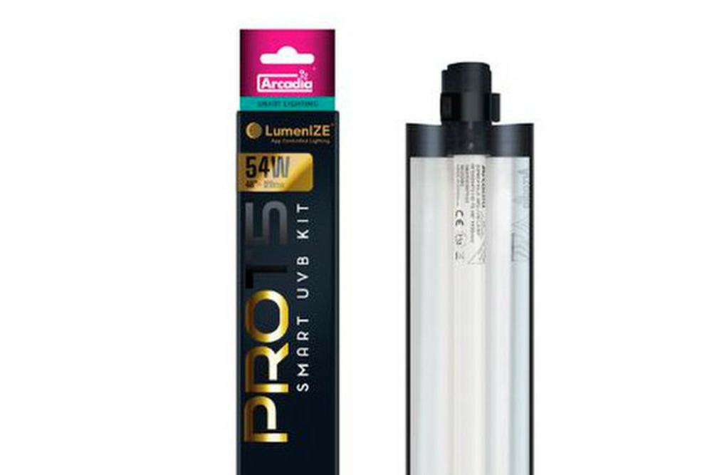 Galerie bluetooth lumenize pro t5 uvb 14% 54w 120 cm - rampe et tube t5 pour reptiles (lézards, tortues)