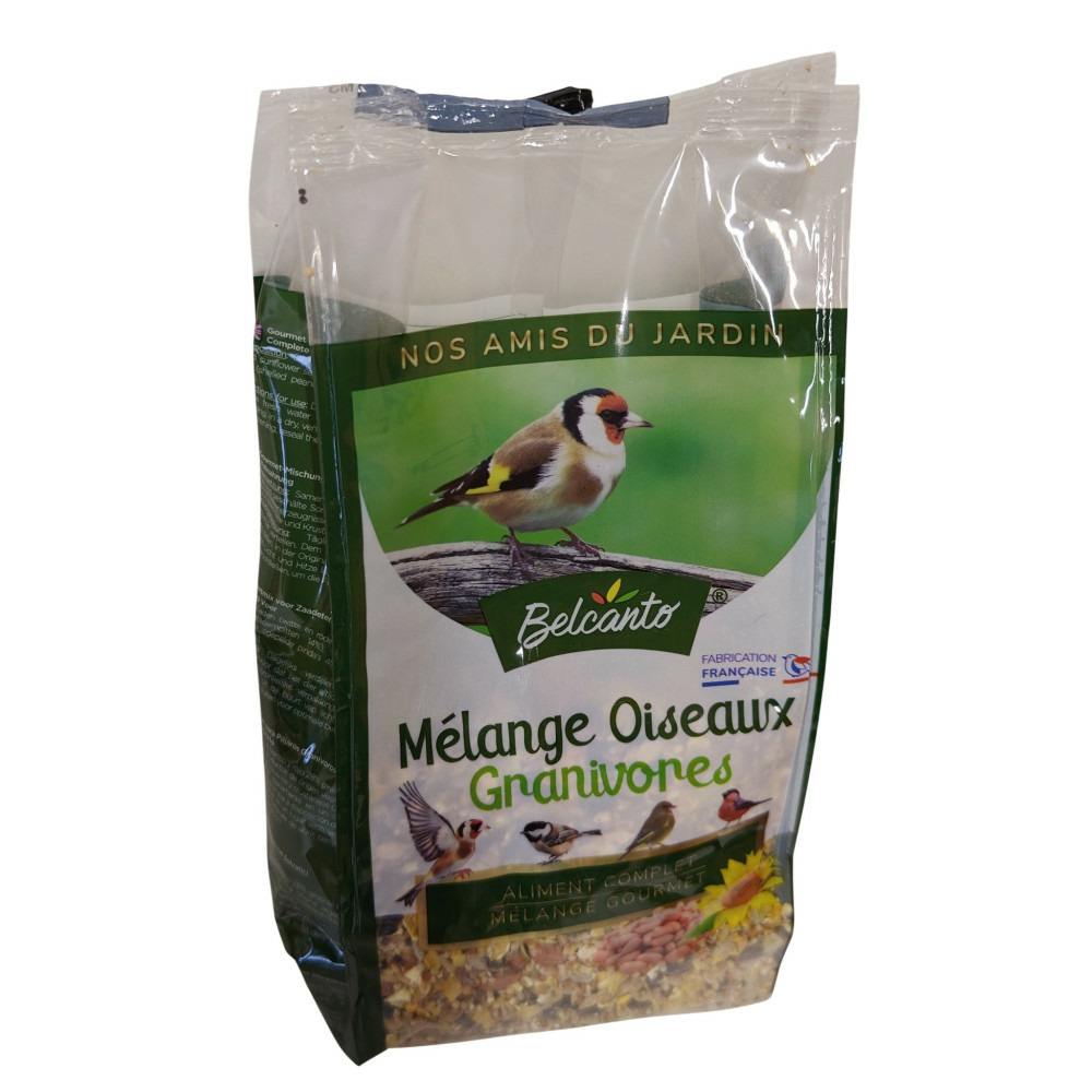 Graines mélange pour oiseaux granivores 1.2 kg