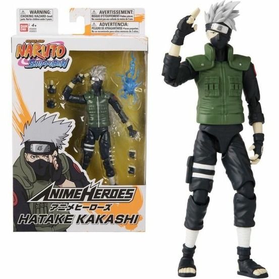 Figurine anime heroes 17 cm - kakashi hatake - naruto shippuden