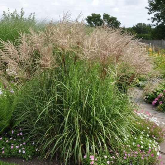 Miscanthus, roseau de chine emmanuel lepage lot de 5 godets