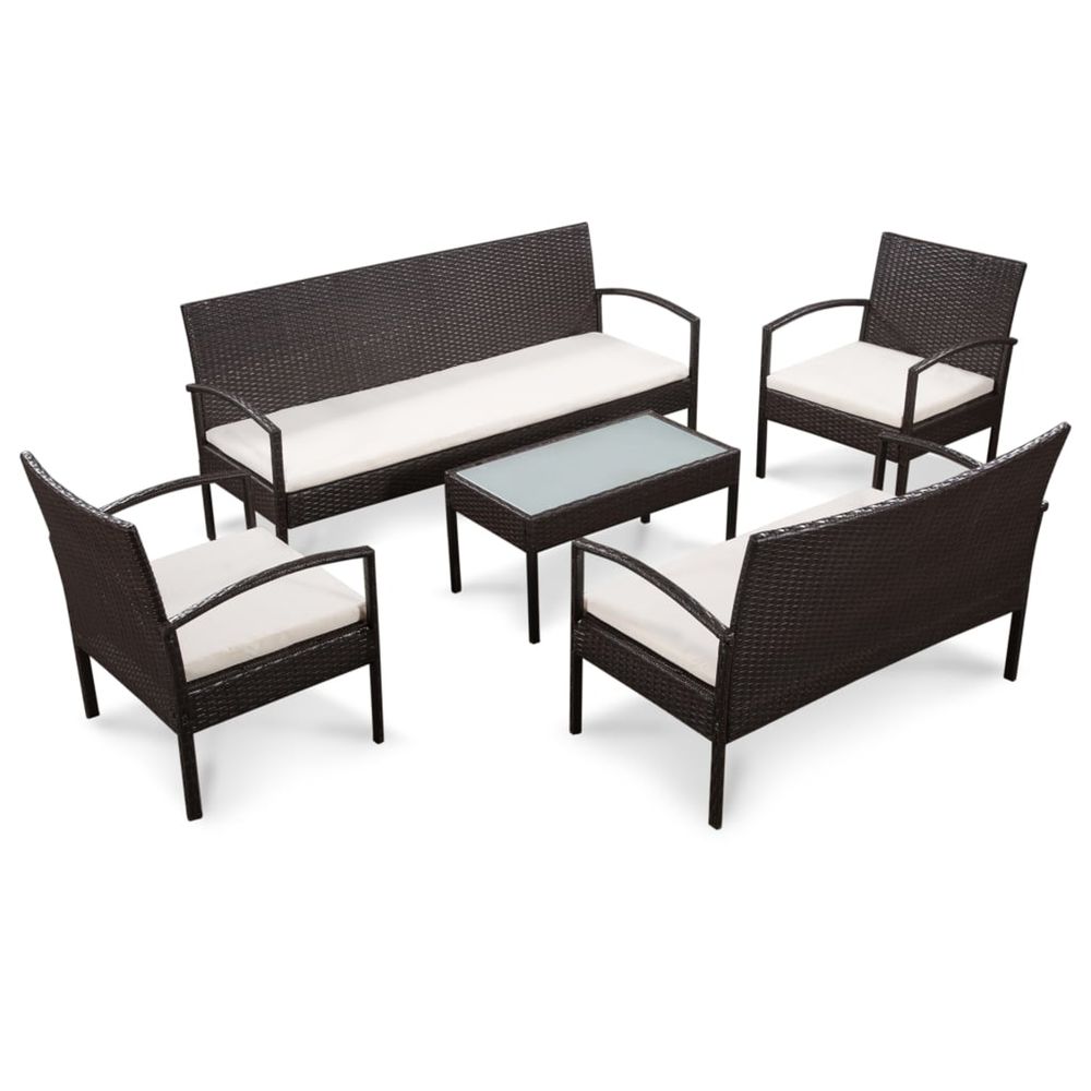 MOBILIER JARDIN 5 PCS AVE 16-(867819)