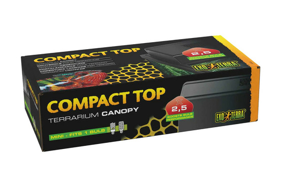 Compact top - 30 cm - eclairage pour reptiles