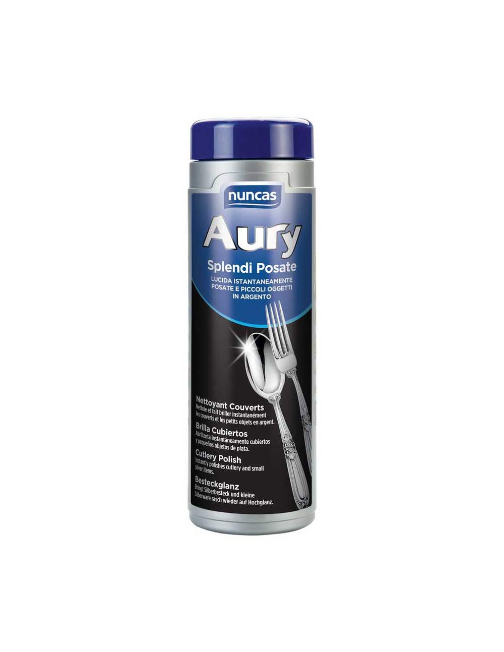 Nettoyant couverts argent aury 500 ml - nuncas