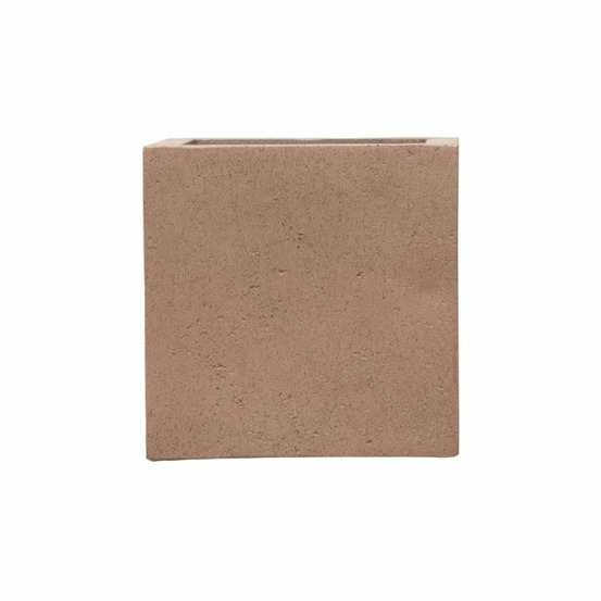 Pot grigo cube bronze 40 cm