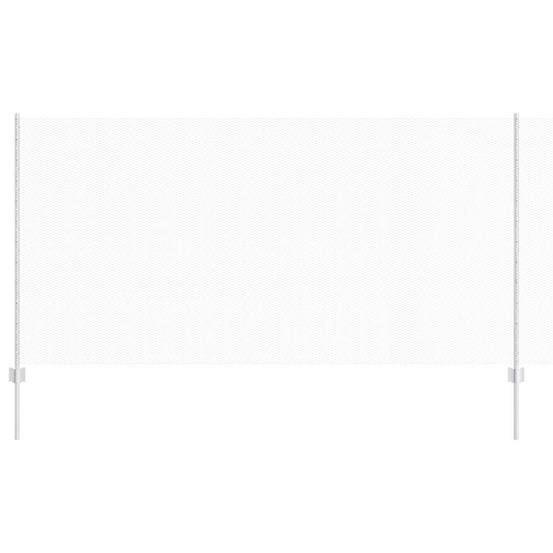 Clôture et poteau argent 1,2 x 25 m acier