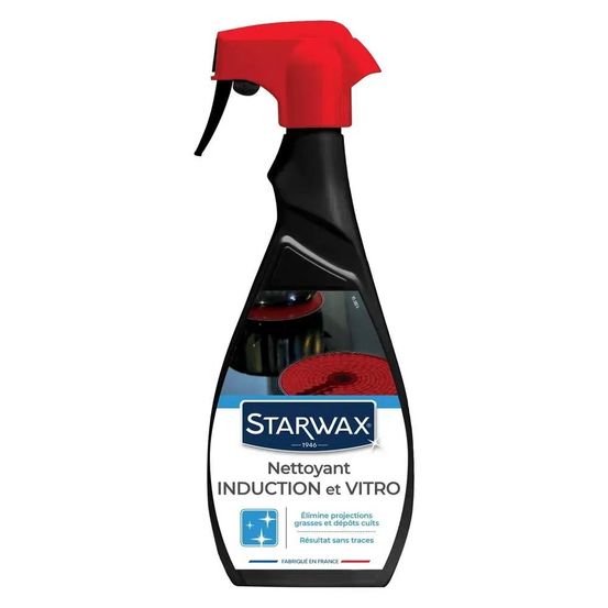 Nettoyant induction et vitrocéramique 500ml starwax