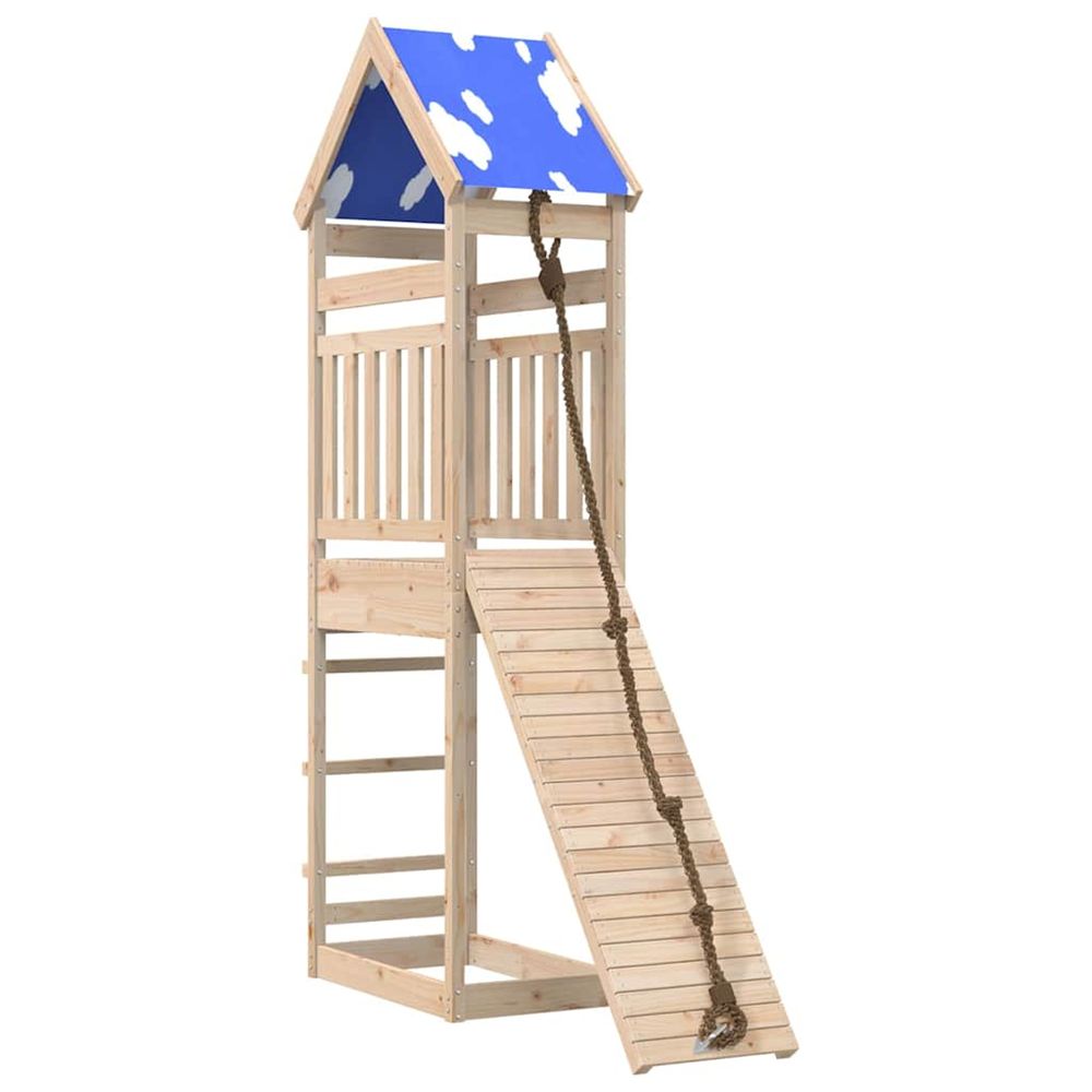 Aire de jeux d'extérieur bois de pin massif