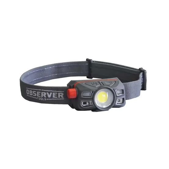 Lampe frontale observer - 450 lumens - rechargeable usb-c - étanche ip67