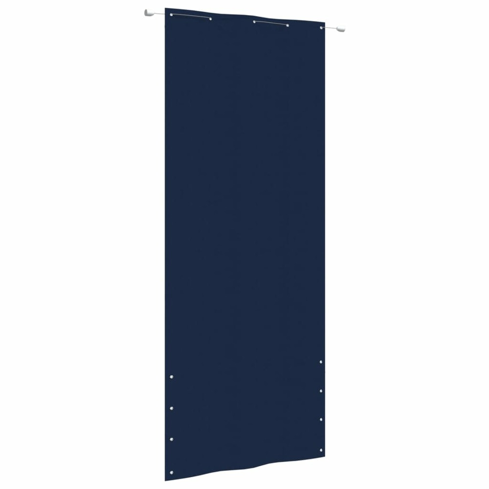 Écran de balcon bleu 100x240 cm tissu oxford
