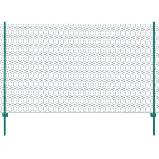 CLOTURE EN GRILLAGE METALLIQ 4-(863203)