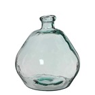 Mica decorations vase organic - 45x45x50 cm - verre - transparent