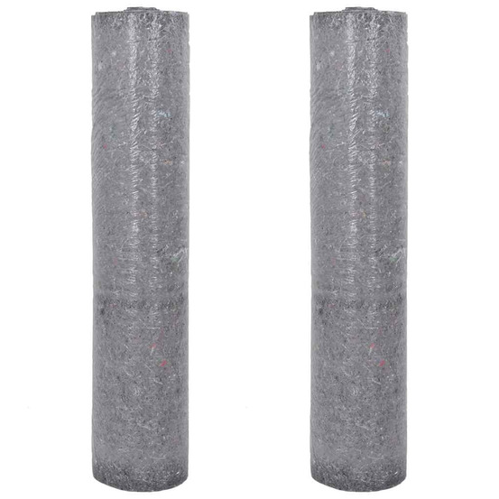 Polaires de peintre antidérapantes 2 pcs 25 m 220 g/m² gris