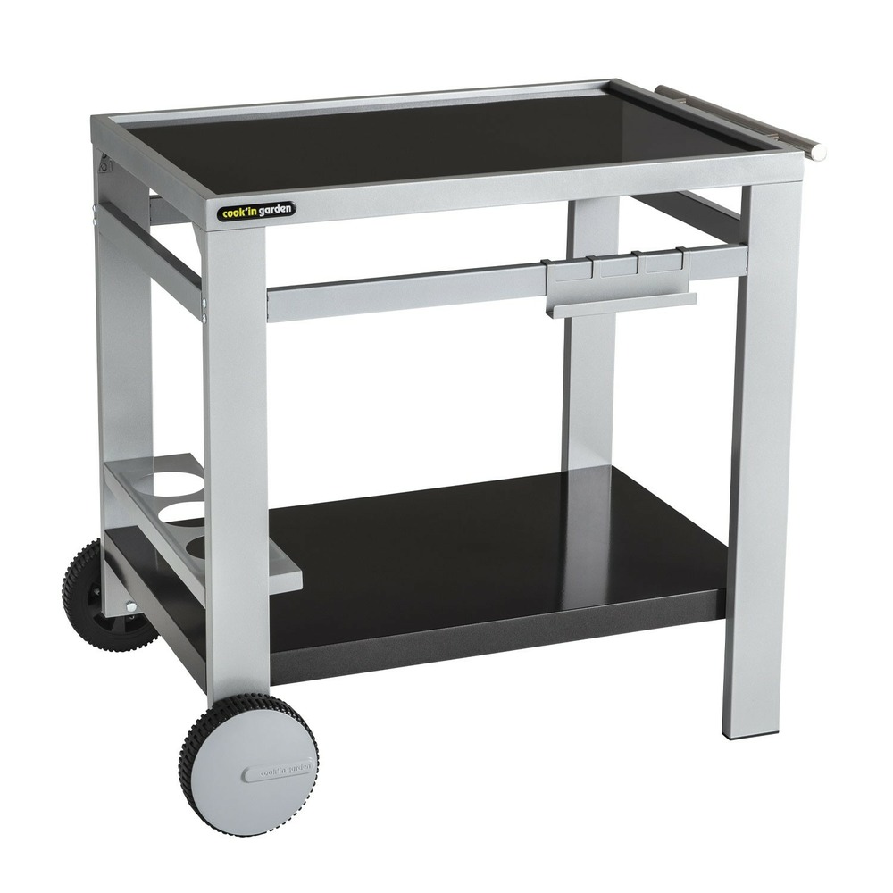 Chariot pour plancha gris - wt012t